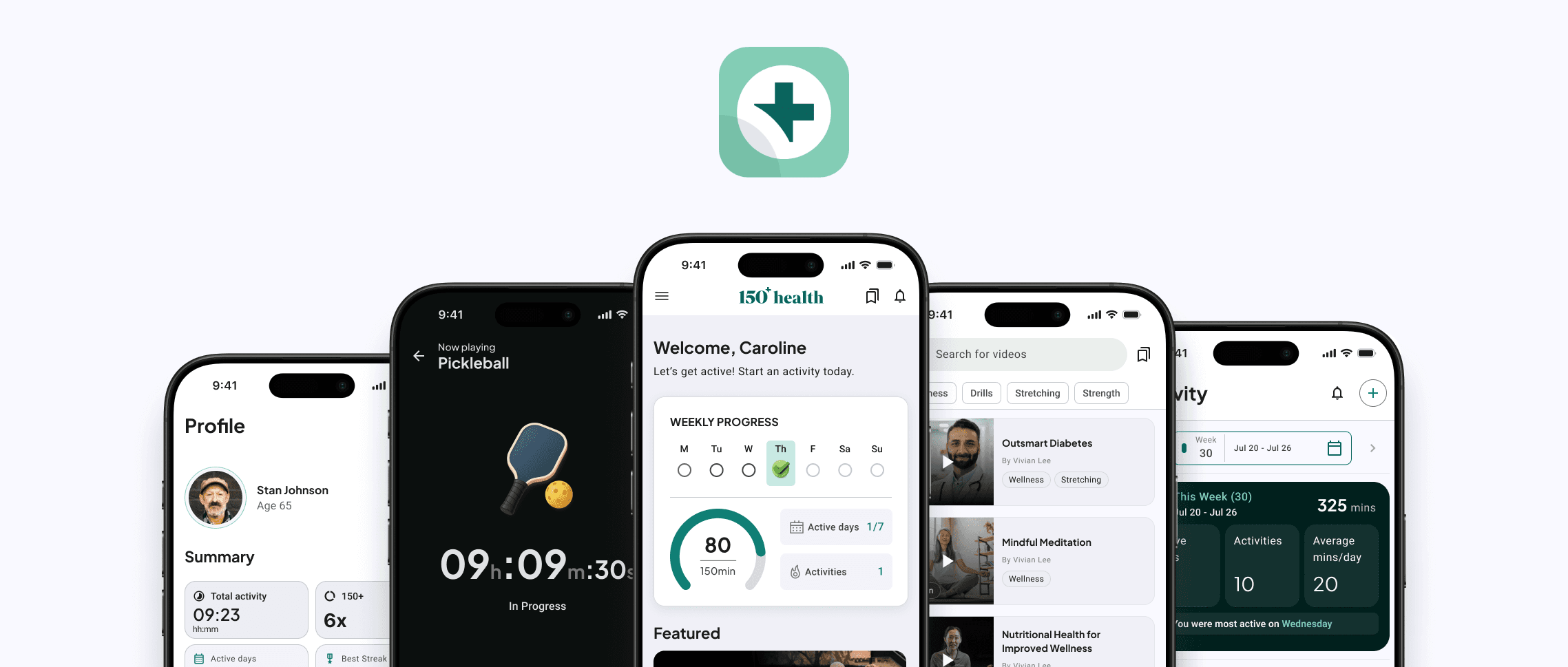 150+ Health app on multiple devices